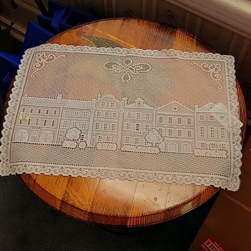 Great Bay Lace Placemat Liechtenstein Made - Rainbow Row